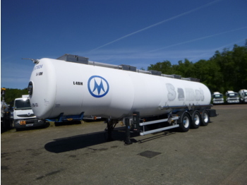 Tanker semi-trailer for transportation of chemicals Magyar Chemical tank inox 34 m3 / 1 comp: picture 1