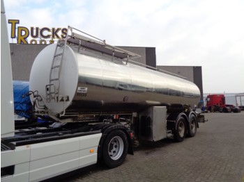 Tanker semi-trailer for transportation of milk Magyar S33BT milk/water + 2Axle + 1 comp+ 25000 Liter: picture 1