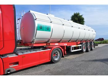 New Tanker semi-trailer for transportation of food Menci 31-3, Reinigung - SUPER ZUSTAND!: picture 1