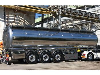 Tanker semi-trailer for transportation of food Menci 33-4 - heizung - ALU- Michelin-FAST NEU: picture 1