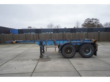 Container transporter/ Swap body semi-trailer Netam-Fruehauf 2 AXLE 20FT CONTAINER TRAILER: picture 1