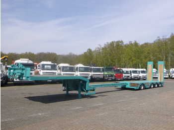Low loader semi-trailer Nooteboom 4-axle semi-lowbed trailer extendable 15.6 m + ramps: picture 1