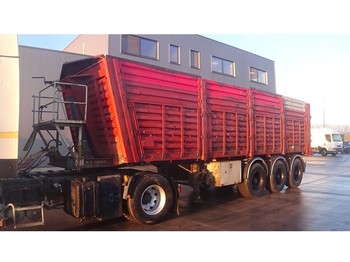 Tipper semi-trailer OK KARDESLER TIPPER & CHASSIS FROM STEEL / 40M³ / DRUM BRAKES: picture 1