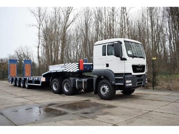 New Low loader semi-trailer Ozdemirsan 4 axle low bed: picture 1