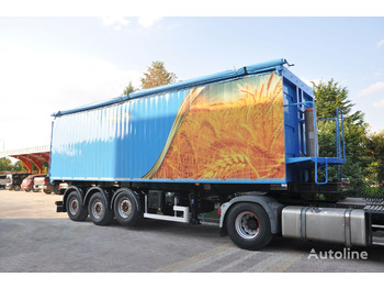 Tipper semi-trailer for transportation of bulk materials Özgül TIPPING TRAILER FOR GRAIN: picture 3