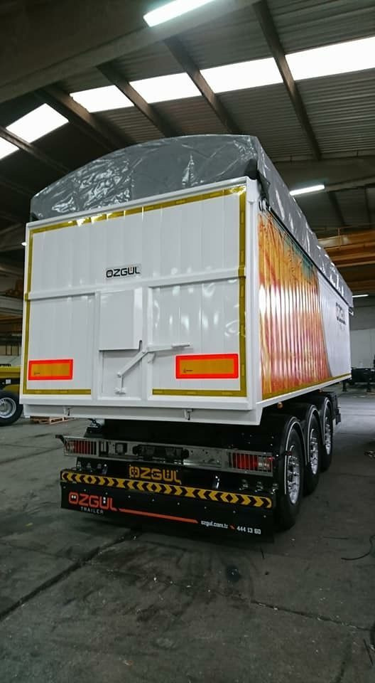 Tipper semi-trailer for transportation of bulk materials Özgül TIPPING TRAILER FOR GRAIN: picture 16