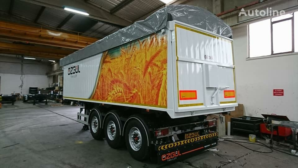 Tipper semi-trailer for transportation of bulk materials Özgül TIPPING TRAILER FOR GRAIN: picture 12