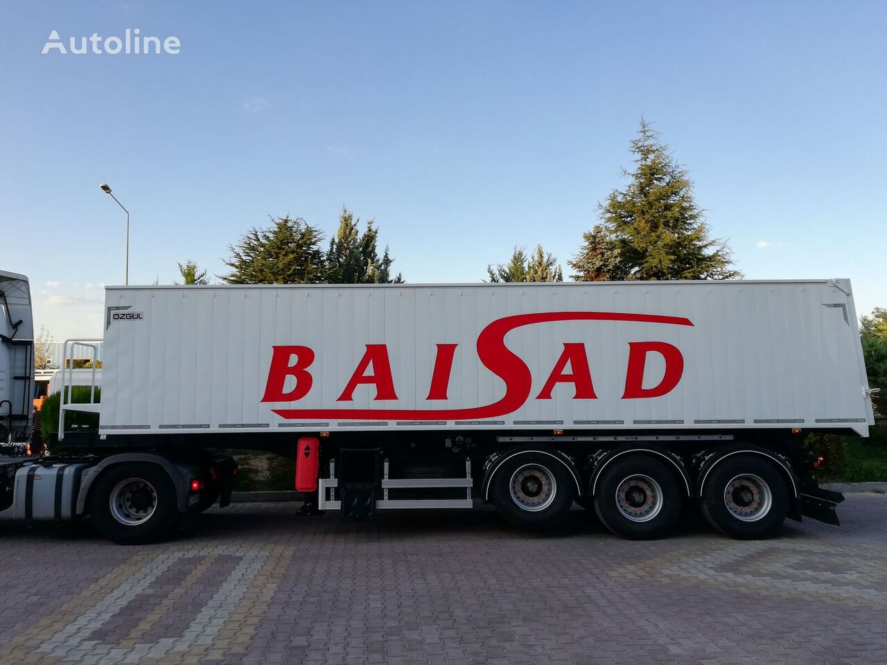 Tipper semi-trailer for transportation of bulk materials Özgül TIPPING TRAILER FOR GRAIN: picture 10