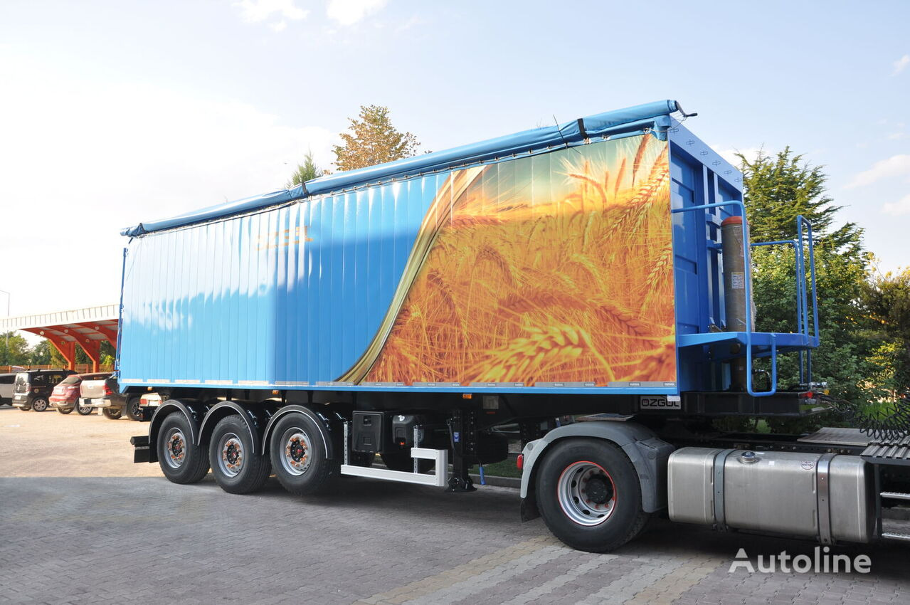 Tipper semi-trailer for transportation of bulk materials Özgül TIPPING TRAILER FOR GRAIN: picture 3