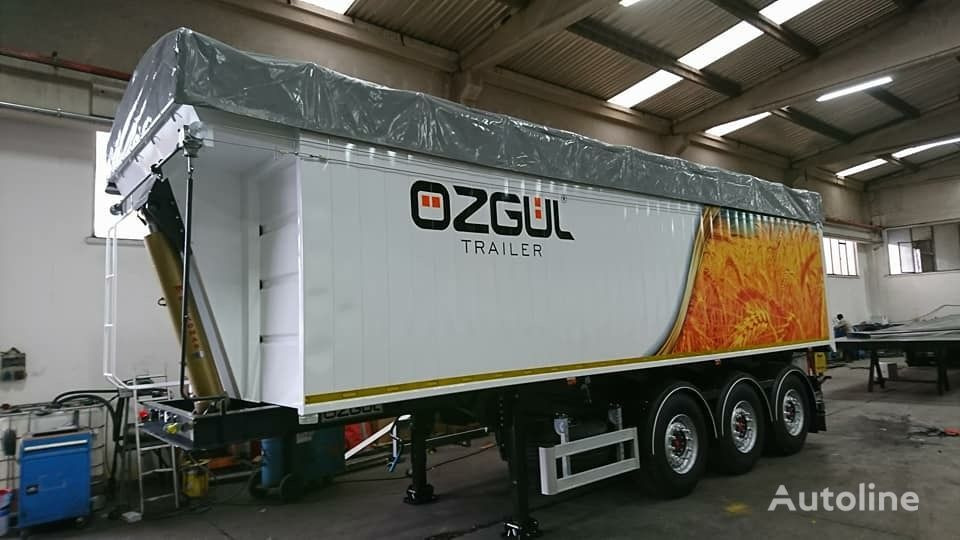Tipper semi-trailer for transportation of bulk materials Özgül TIPPING TRAILER FOR GRAIN: picture 15