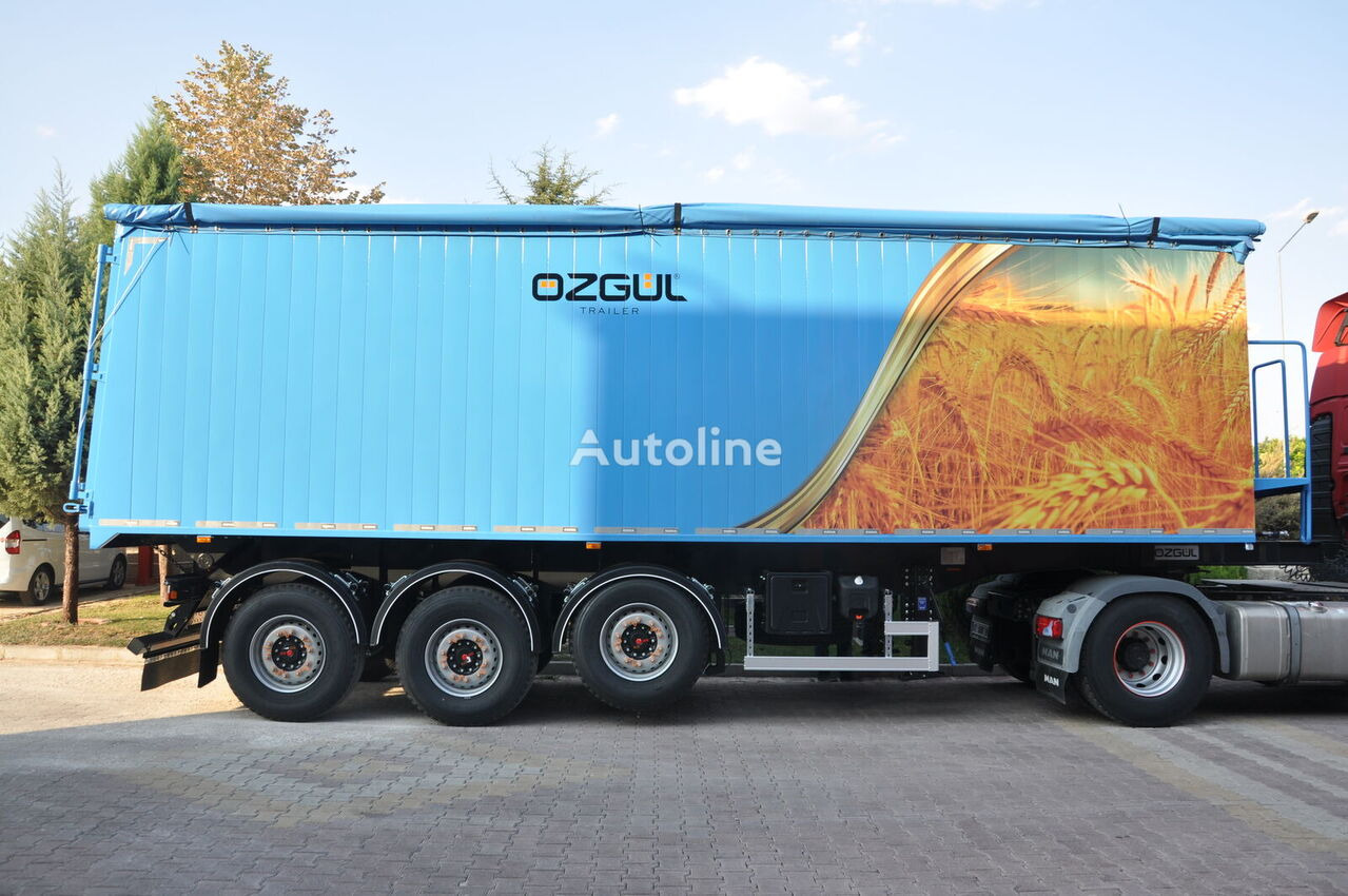 Tipper semi-trailer for transportation of bulk materials Özgül TIPPING TRAILER FOR GRAIN: picture 4