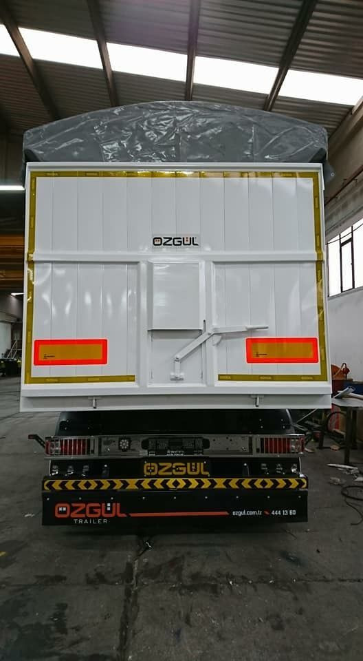 Tipper semi-trailer for transportation of bulk materials Özgül TIPPING TRAILER FOR GRAIN: picture 14
