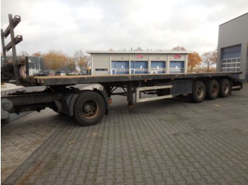 Low loader semi-trailer Pacton 40 Ft Container Steel Suspension: picture 1