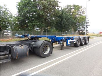 Container transporter/ Swap body semi-trailer Pacton multi chassis disc brakes lifting axle 2 x: picture 1