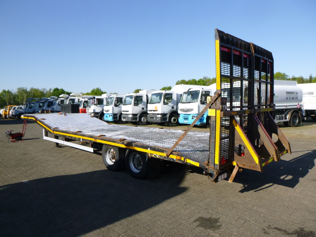 Low loader semi-trailer Redwood Ant Artic 500 semi-lowbed trailer 10 m + winch + ramp (light commercial): picture 7
