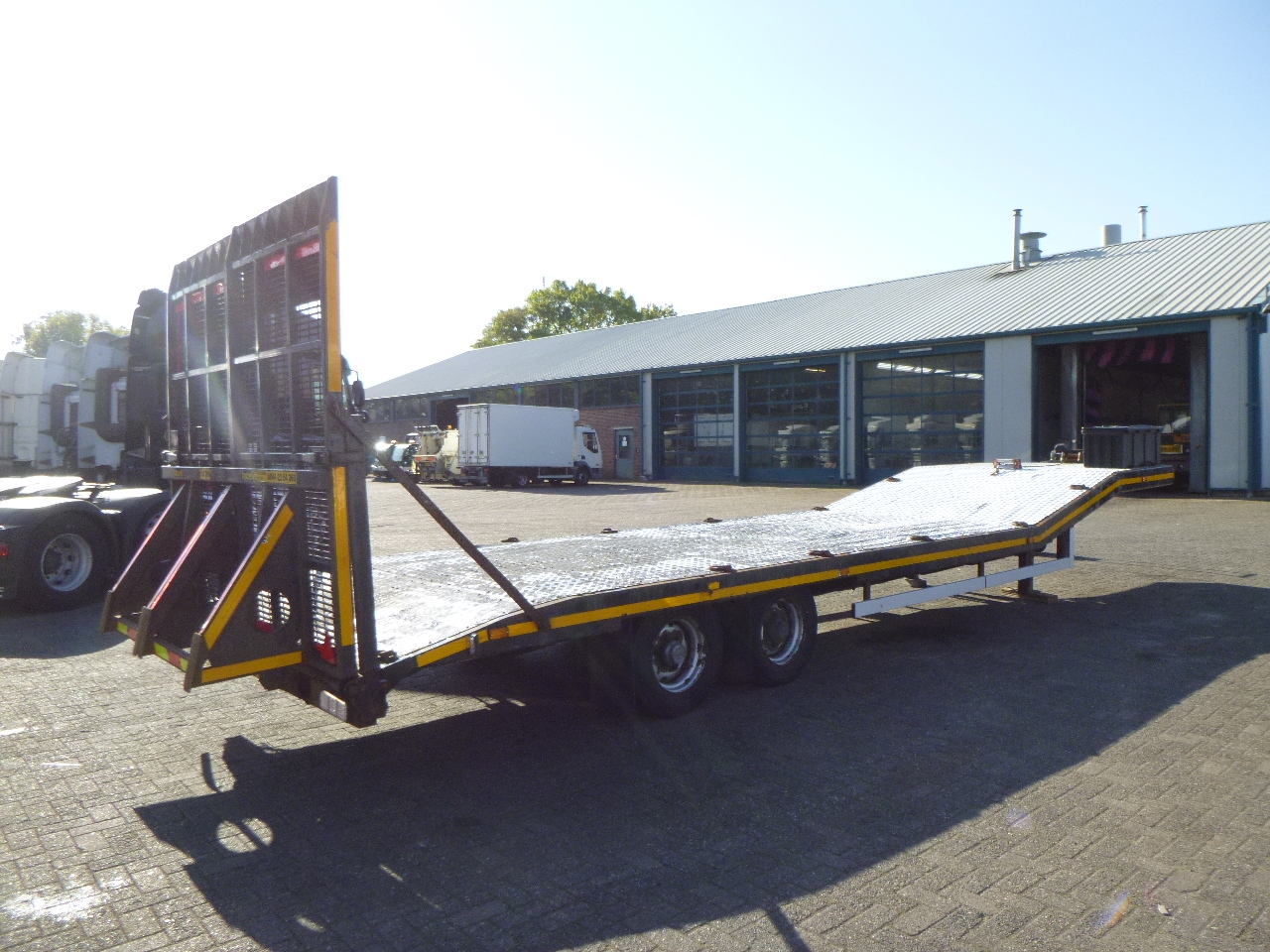 Low loader semi-trailer Redwood Ant Artic 500 semi-lowbed trailer 10 m + winch + ramp (light commercial): picture 8
