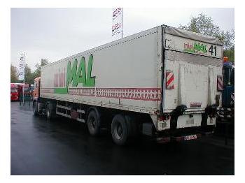 Ackermann 2-Achs-Kühlauflieger mit Ladebordwand - Refrigerated semi-trailer