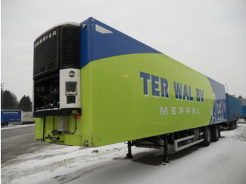 HTF HZP32 Kuhlkoffer 2 BPW Achse, Dhollandia LBW - Refrigerated semi-trailer