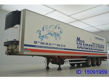 TURBO HOET 33 PAL. + CARRIER  - Refrigerated semi-trailer