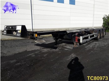 Container transporter/ Swap body semi-trailer Renders 40ft ACHTERSCHUIVER Container Transport: picture 1