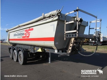 Tipper semi-trailer SCHMITZ Tipper Steel half pipe body 24m³: picture 1