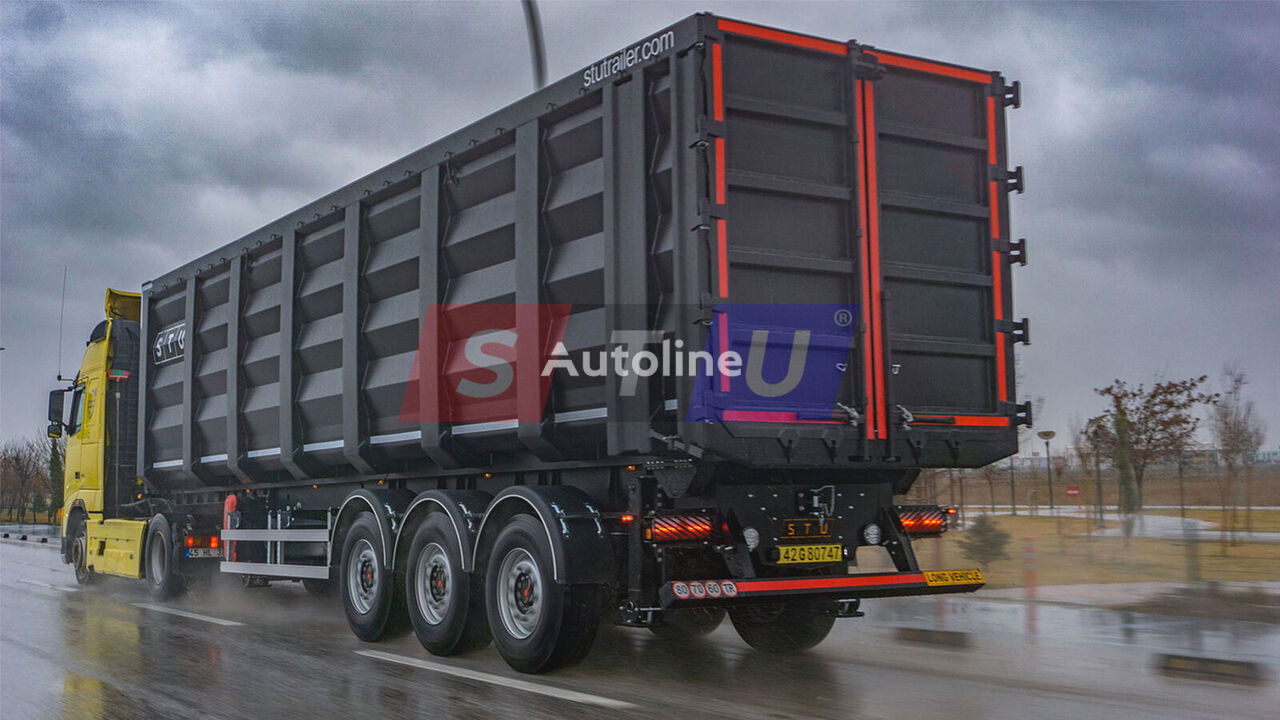 New Tipper semi-trailer STU 71m3 TIPPER TRAILER - FOR METAL SCRAP: picture 20