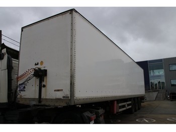 Closed box semi-trailer Samro FOURGON + Laadklep/Hayon 2000 kg: picture 1