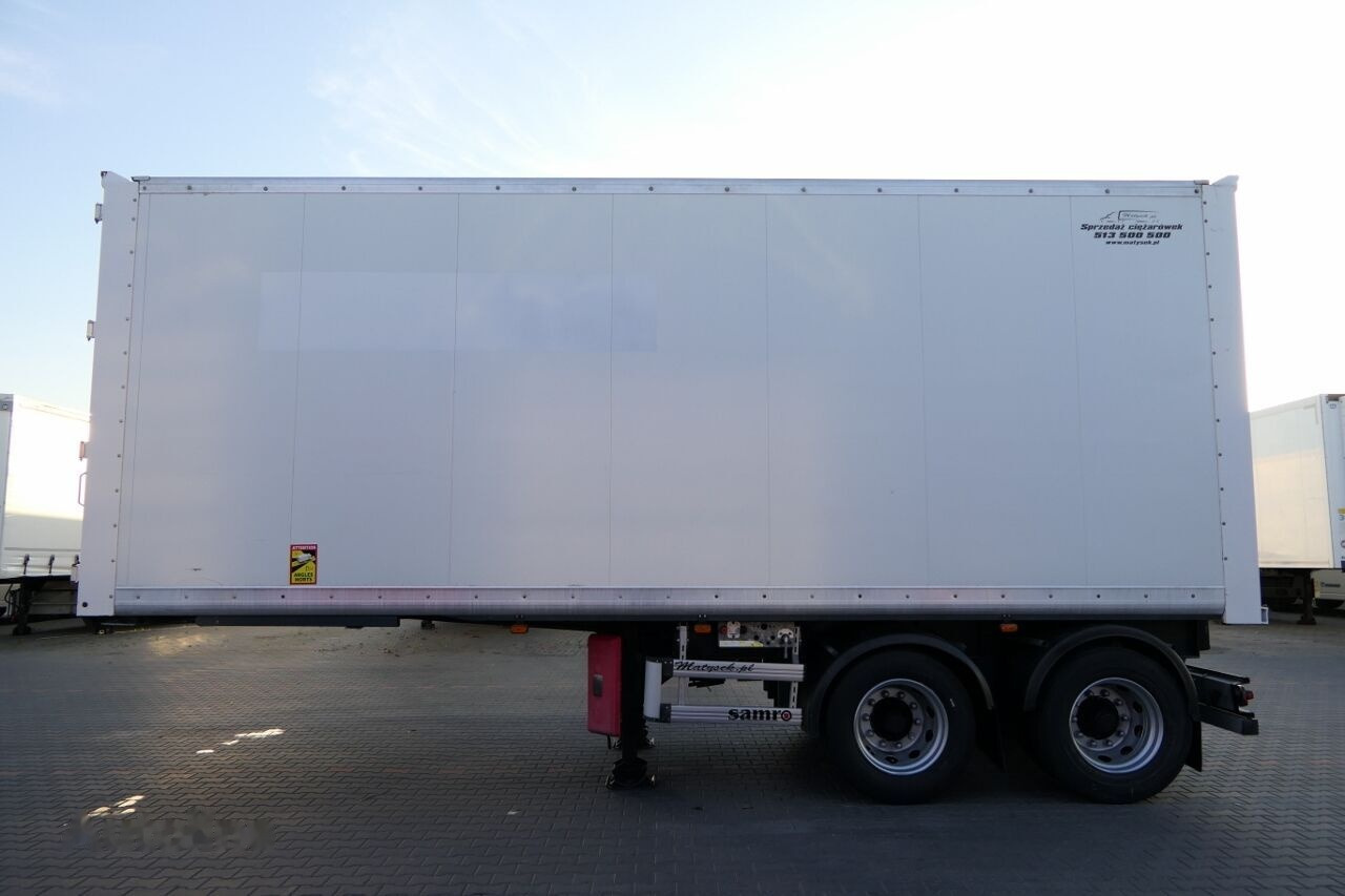 Closed box semi-trailer Samro Koffer félpótkocsi: picture 3