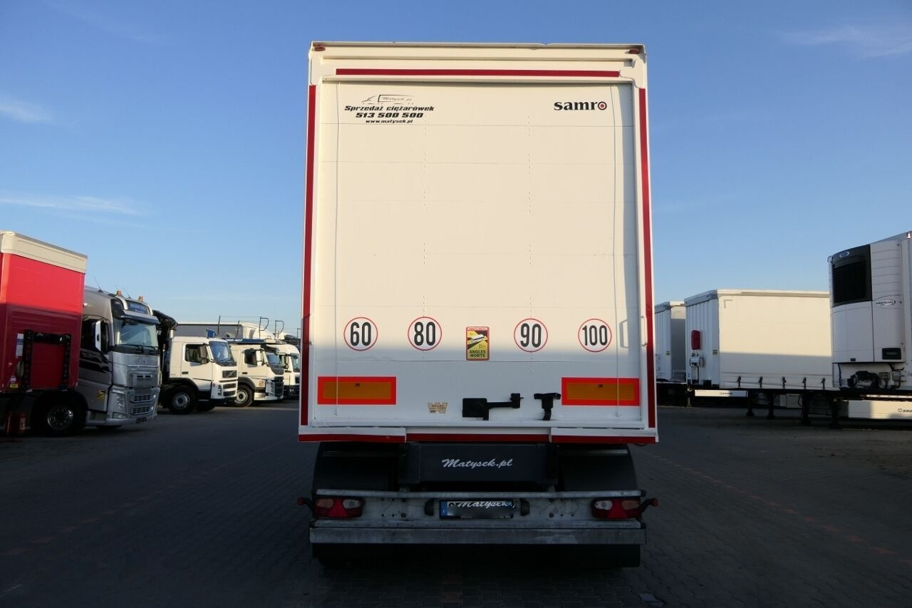 Closed box semi-trailer Samro Koffer félpótkocsi: picture 6