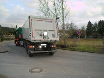 Tipper semi-trailer Schmitz Cargobull 44 m3 + 1.Hand + Rollplane + Top gepflegt: picture 1