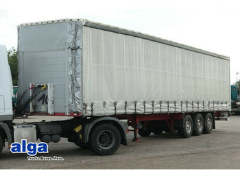 Curtainsider semi-trailer Schmitz Cargobull S01, Edscha-Verdeck, Luftfederung, Liftachse: picture 1