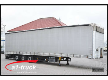 Curtainsider semi-trailer Schmitz Cargobull S01, Mega, Liftachse, verzinkter Rahmen: picture 1