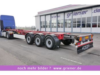 Container transporter/ Swap body semi-trailer Schmitz Cargobull SCF 24  20/40/2x 20 fuss LIFTACHSE mehrfach !: picture 1