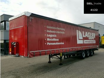 Curtainsider semi-trailer Schmitz Cargobull SCS 24/L 13.62 EB / EDSCHA / XL Code / Liftachse: picture 1