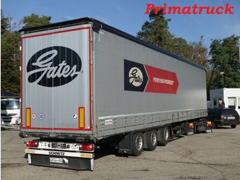 Curtainsider semi-trailer Schmitz Cargobull SCS 24/L Lowdeck, Liftachse: picture 1