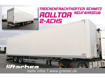 New Closed box semi-trailer Schmitz Cargobull SKO 18/ ROLLTOR / ZURRLEISTE /LIFT / 2-achs !!!!: picture 1