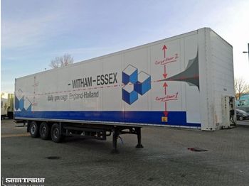 Closed box semi-trailer Schmitz Cargobull SKO 24 DOPPELSTOCK SAF AXLES: picture 1