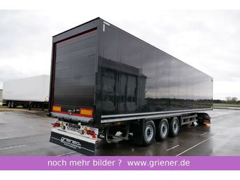 Closed box semi-trailer Schmitz Cargobull SKO 24/ ROLLTOR / ZURRLEISTE / SCHWARZ !!!!!!!!!: picture 1