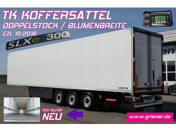 Schmitz Cargobull SKO 24/ THERMOKING SLXe300/ DOPPELSTOCK/ BLUMEN  - Refrigerated semi-trailer: picture 1