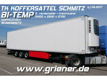 Refrigerated semi-trailer Schmitz Cargobull SKO 24/ TK ONE /DOPPELSTOCK / BI TEMP / BLUMEN: picture 1
