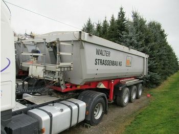 Tipper semi-trailer Schmitz Cargobull s8 cbm Stahlmulde halbrund, Schlammdicht: picture 1