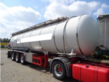 Tanker semi-trailer for transportation of food Schrader Lebensmitteltank 34m³: picture 1