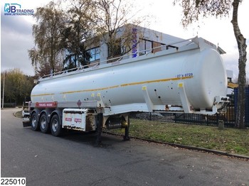 Tanker semi-trailer Sisan Fuel 32100 liter, 5 Compartments, Drum brakes: picture 1