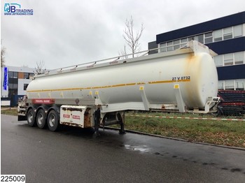 Tanker semi-trailer Sisan Fuel  32100 liter, 5 Compartments, Drum brakes: picture 1