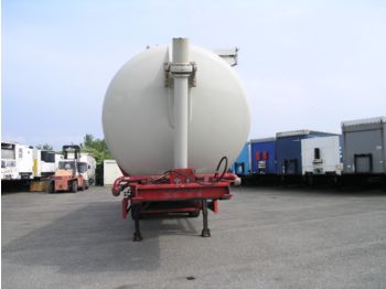 Tanker semi-trailer for transportation of silos Spitzer SK 2460 Kippsilo 60 Kubik Vollalu: picture 1