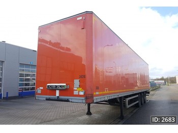 Closed box semi-trailer Talson F1227 / Garment trailer / MOT Feb '21 !WORDT VERHUURD!: picture 1
