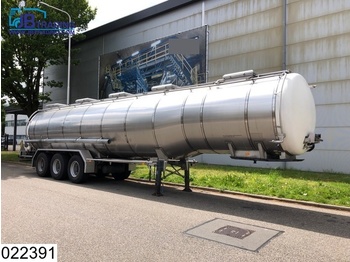 Tank semi-trailer Burg Chemie 37500 Liter, Holvrieka, Isolated tank, 1 Compartment