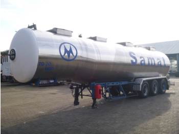Tank semi-trailer Magyar Chemical tank inox 33 m3 / 4 comp