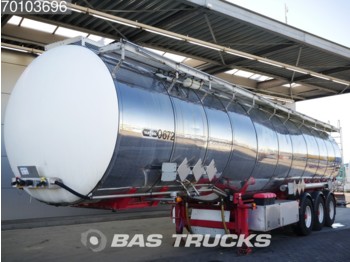 Tank semi-trailer Van Hool 3 axles 49.000 Ltr / 3 / Heizung