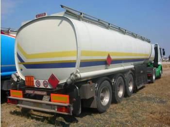  ACERBI FUEL/BENZIN+Litercount +ADR 5xKAM 40.523L - Tanker semi-trailer